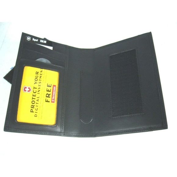 Victorinox Swiss Army Signal Black Wallet Padfolio - Picture 8 of 8